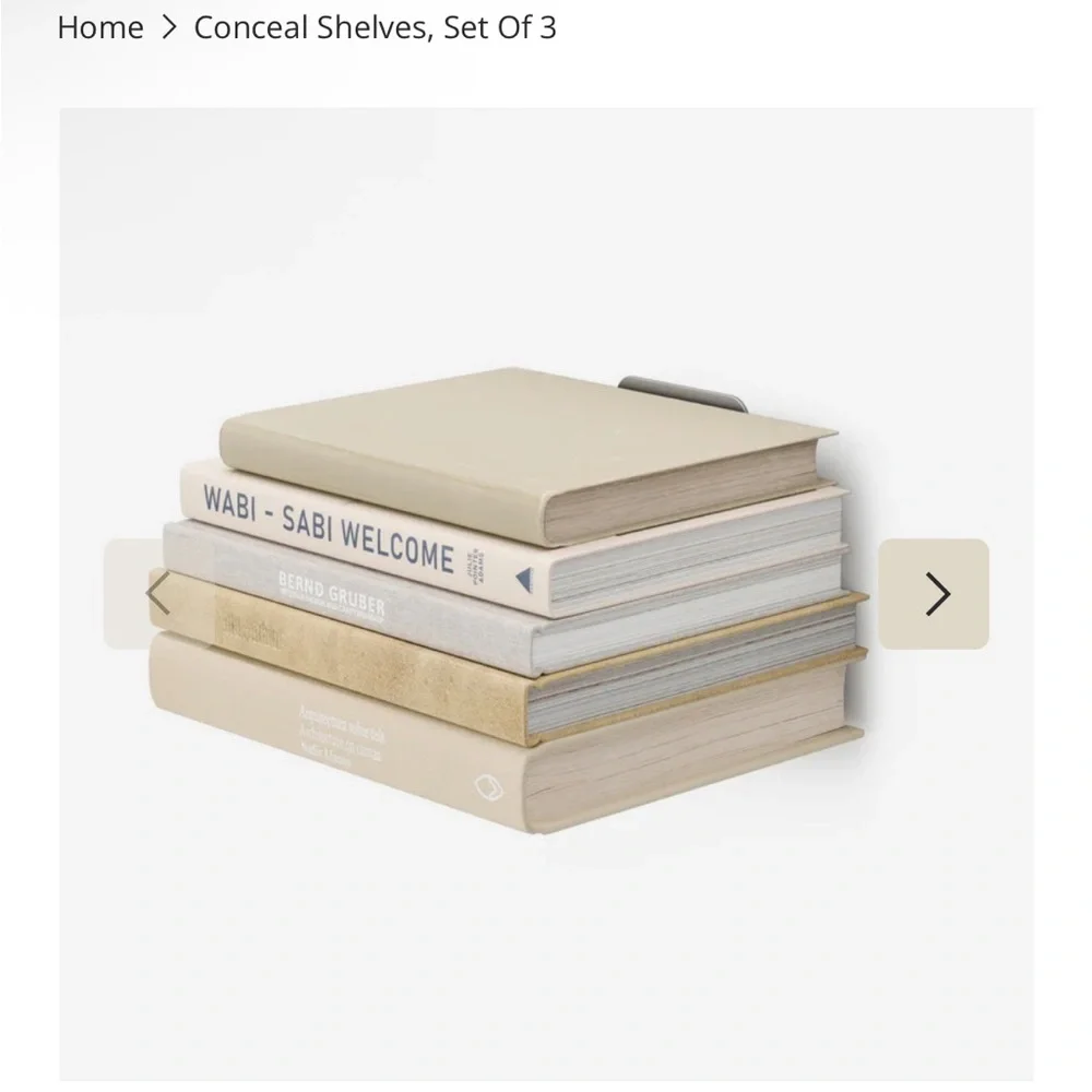 3 Umbra Invisible Floating Shelves